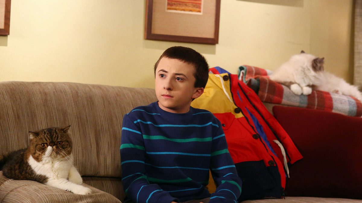 the middle