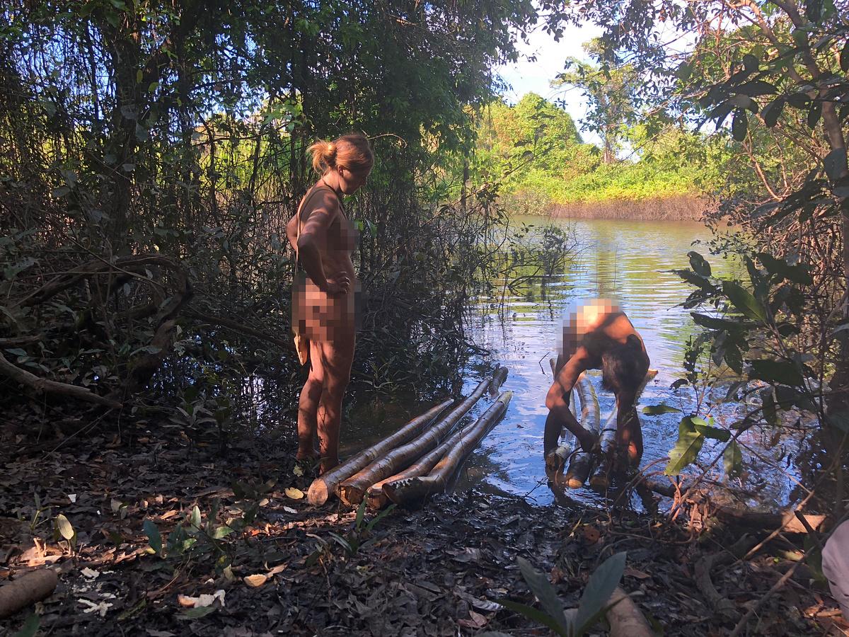 naked survival - ausgezogen in die wildnis