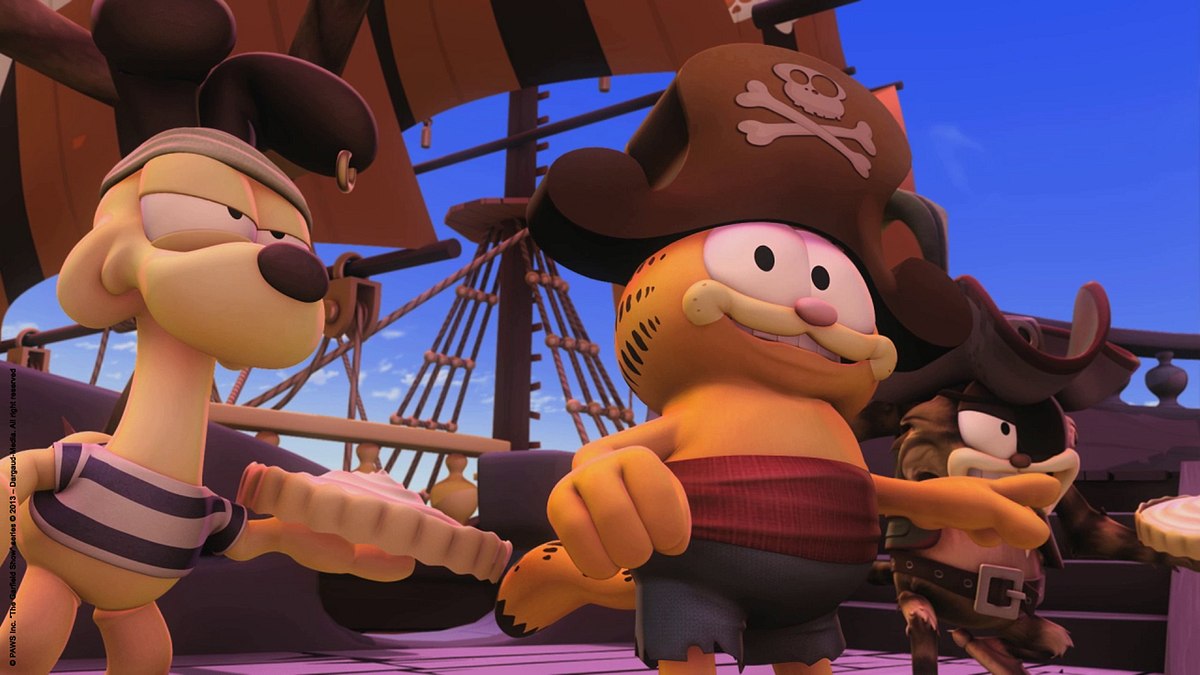 the garfield show