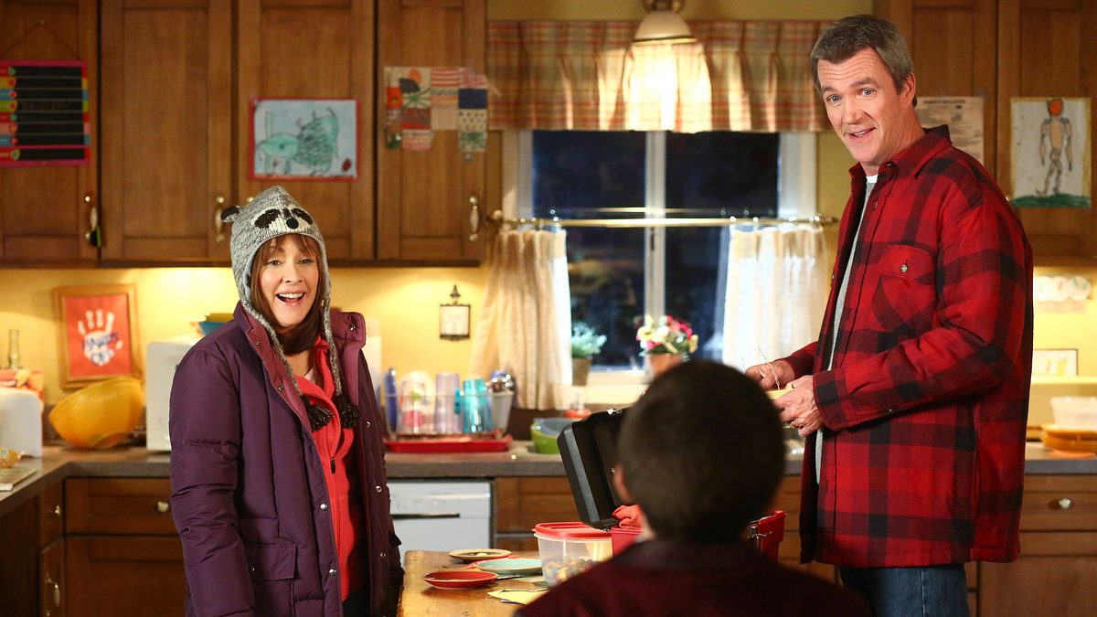 the middle