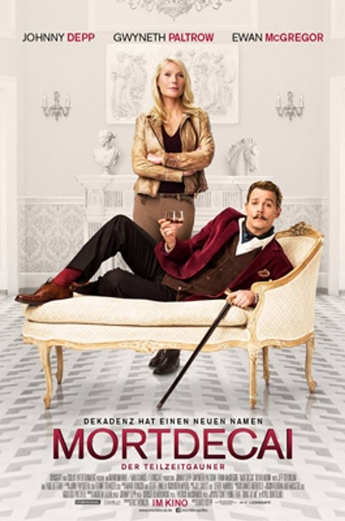 Gwyneth Paltrow, Johnny Depp, Mortdecai