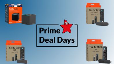 Amazon Fire TV Geräte rund um das Prime Deal Days Logo - Foto: Amazon / PR
