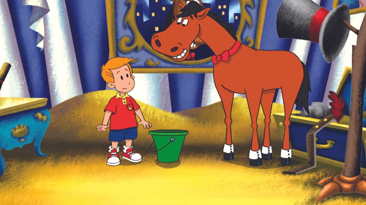 marvin, das steppende pferd