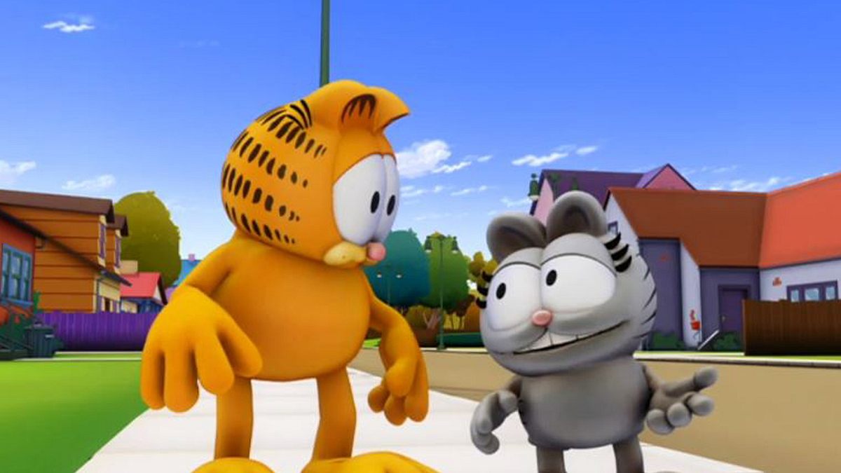 the garfield show