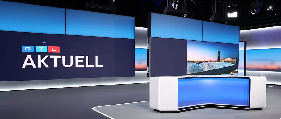Das RTL-Nachrichtenstudio Das RTL-Nachrichtenstudio