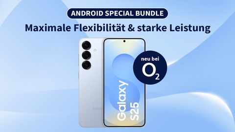 Samsung Galaxy S25 im o2 Bundle - Foto: TVM