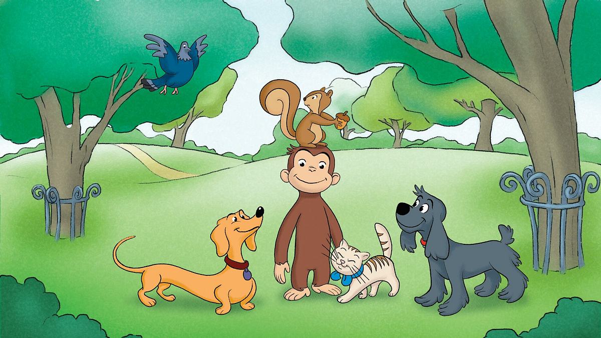coco, der neugierige affe