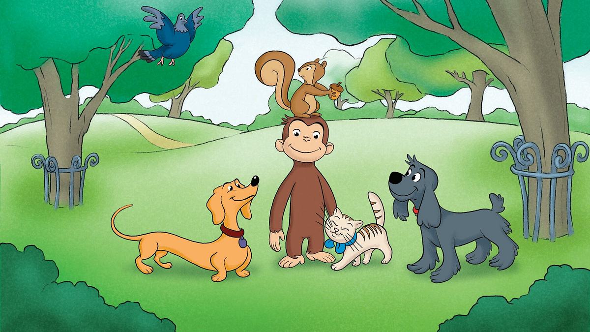 coco, der neugierige affe