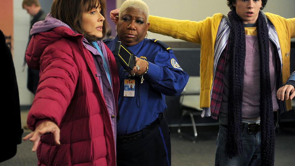 the middle