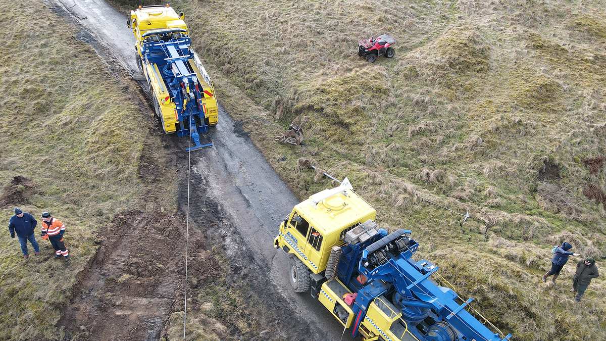 lkw-bergung extrem