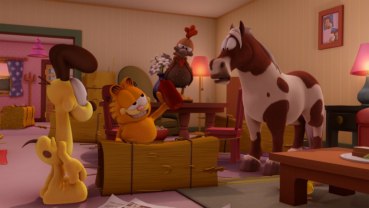 the garfield show