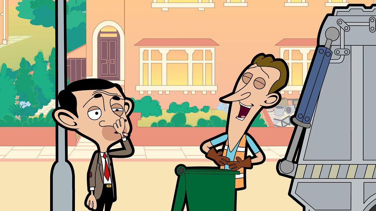 mr. bean - die cartoon-serie