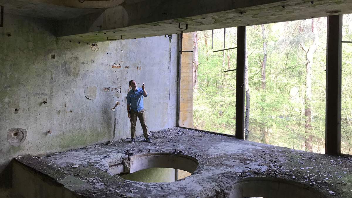 nazi-bauten - geheimprojekte aus beton