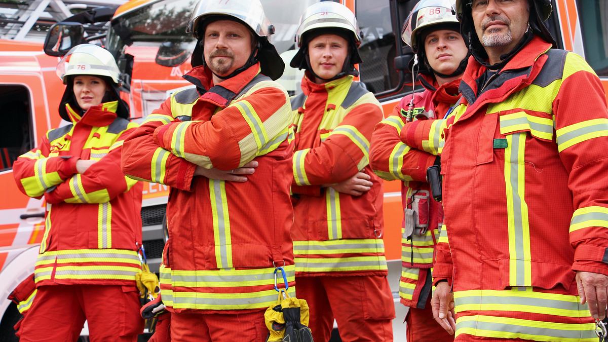 112: feuerwehr im einsatz