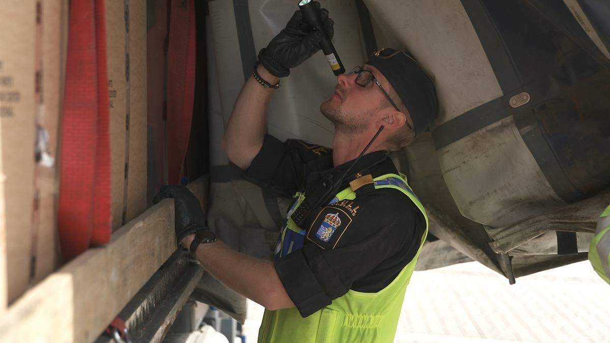 border control: schwedens grenzschützer