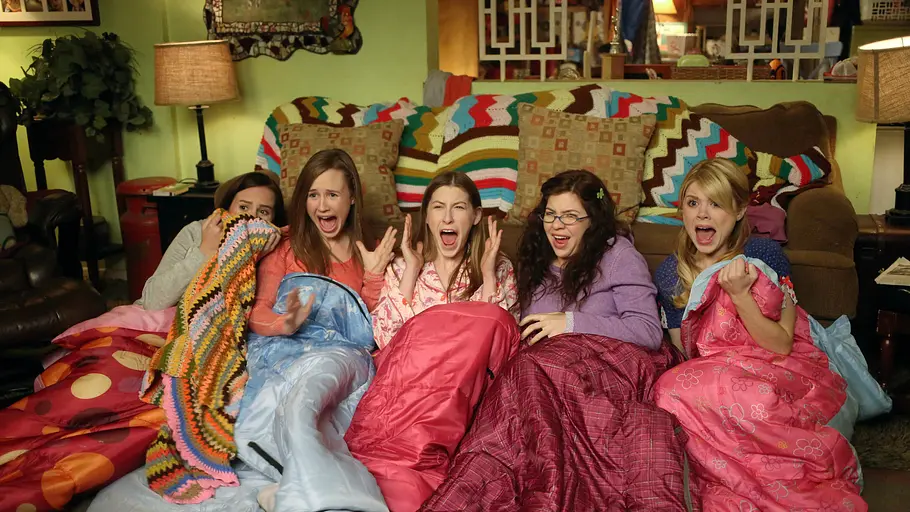 the middle
