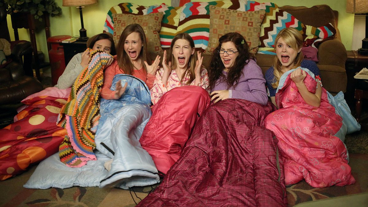 the middle