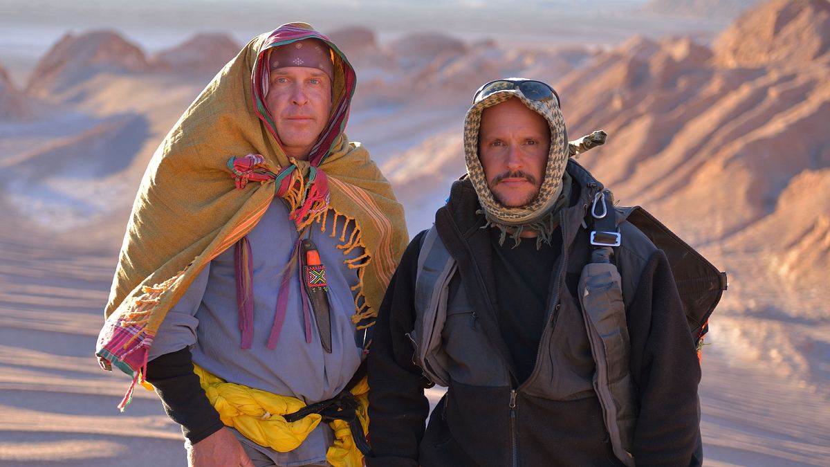 das survival-duo: zwei männer, ein ziel