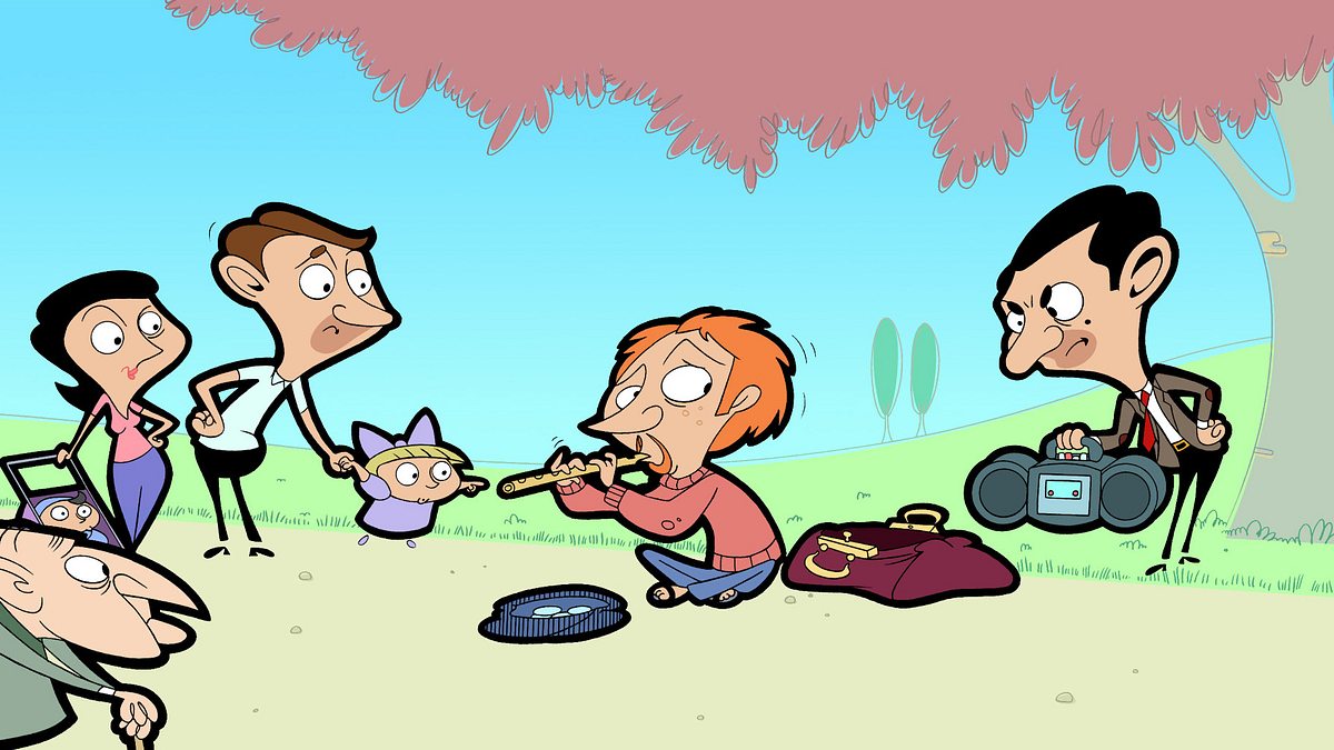 mr. bean - die cartoon-serie