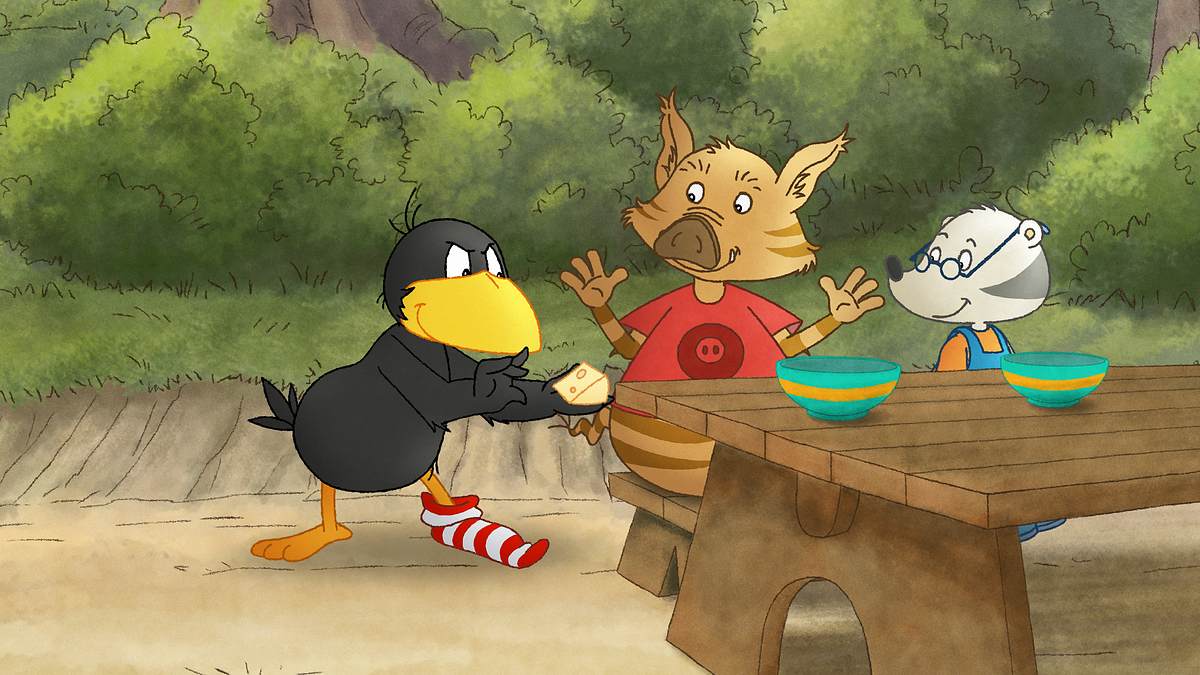 der kleine rabe socke