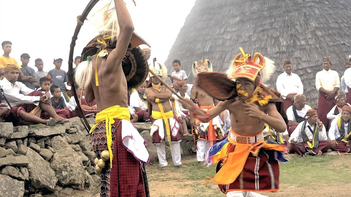die peitschenkämpfer von indonesien