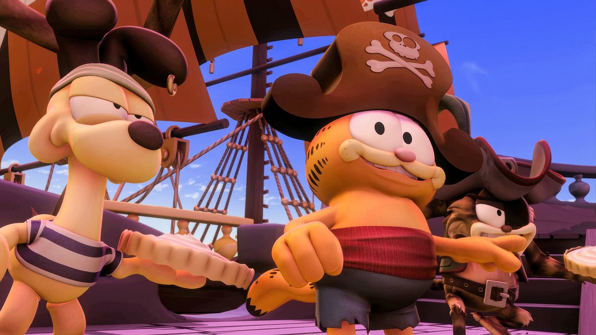 the garfield show