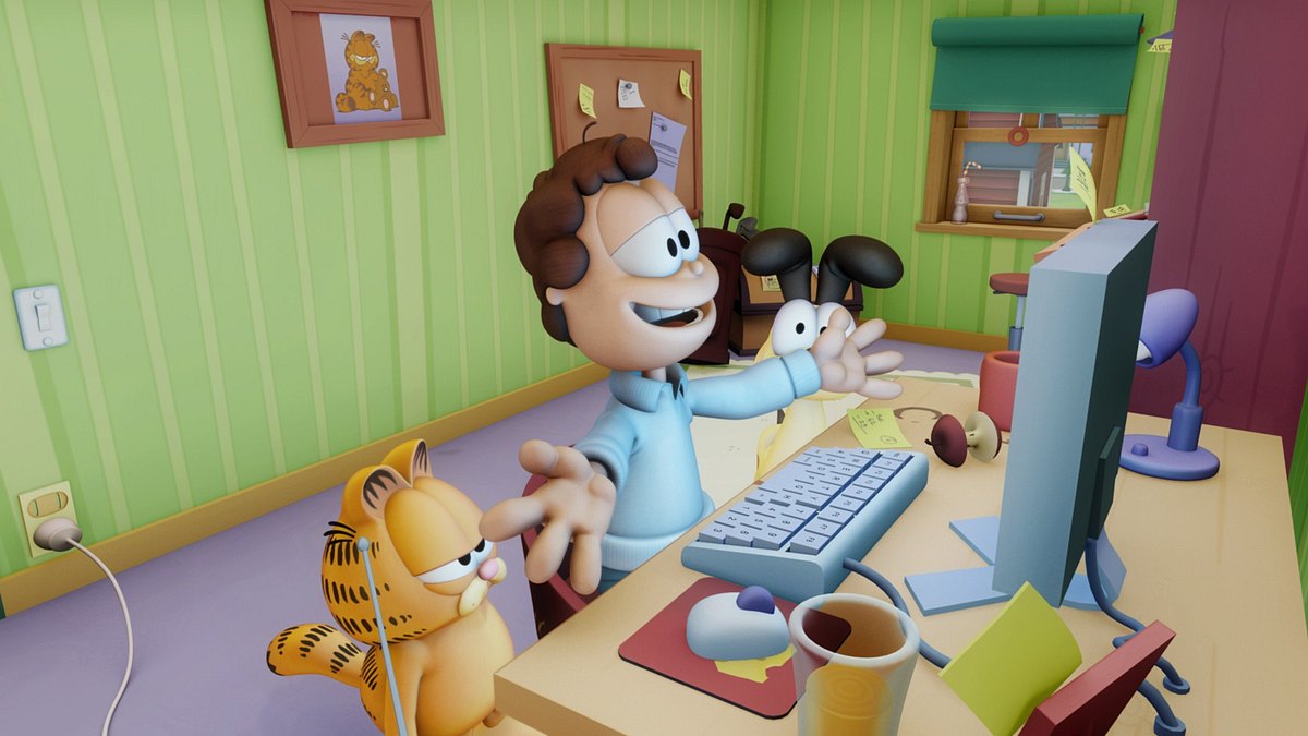 the garfield show