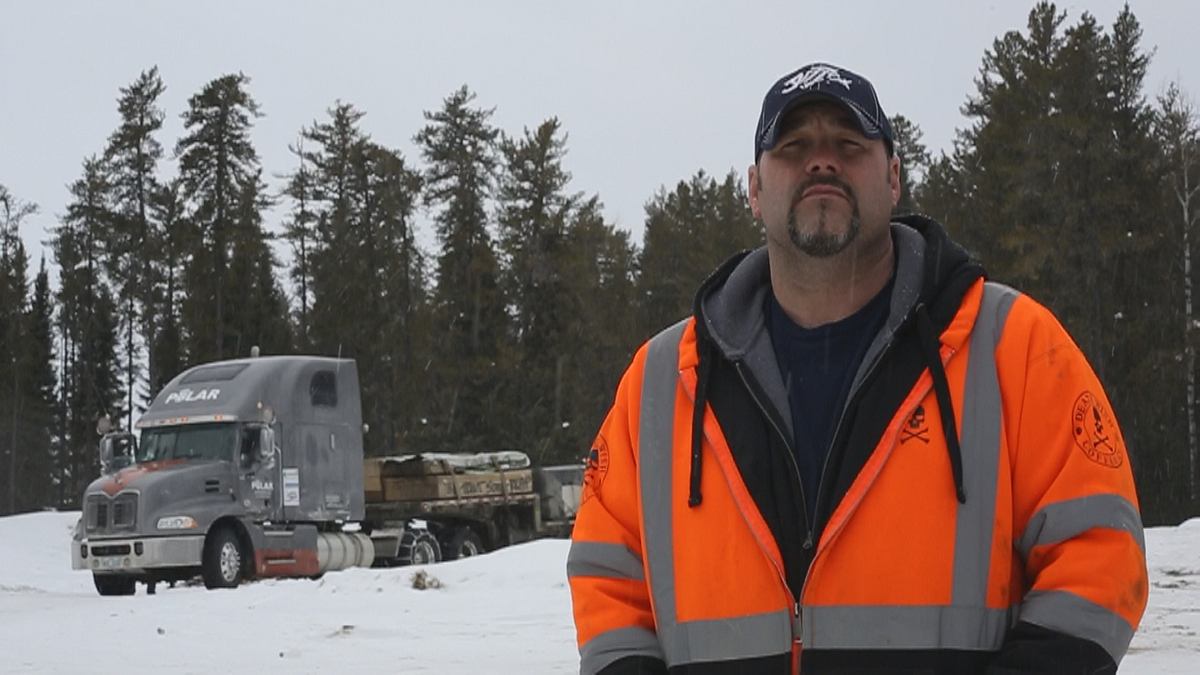 ice road truckers - gefahr auf dem eis