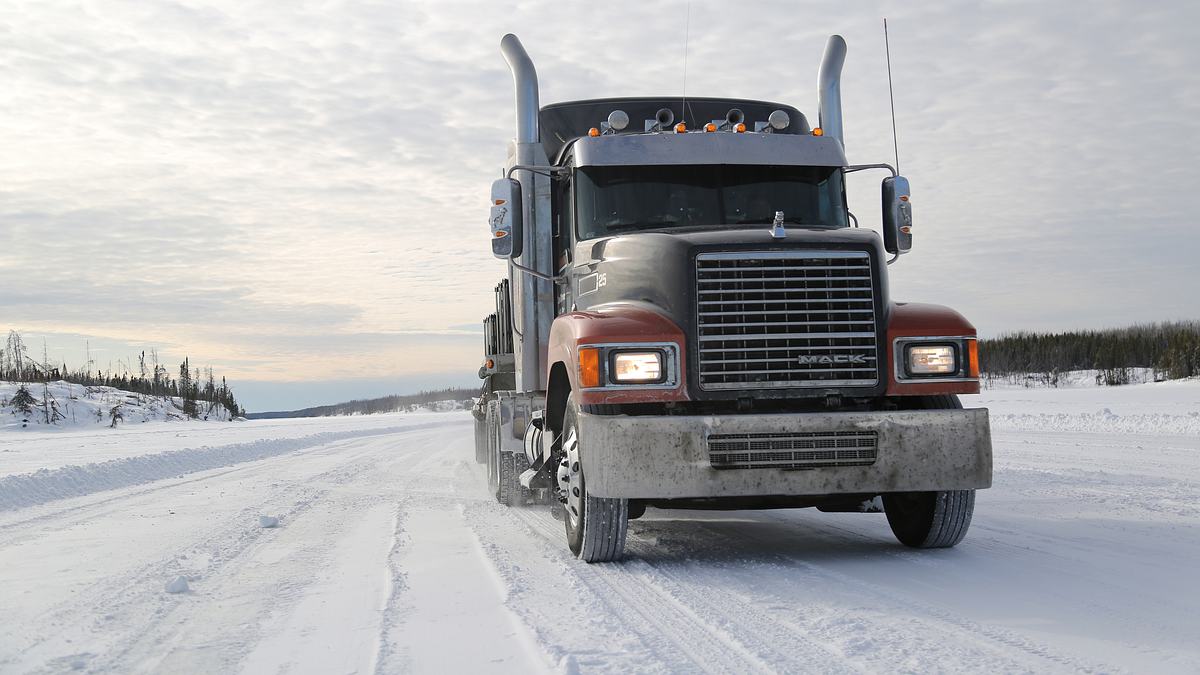 ice road truckers - gefahr auf dem eis