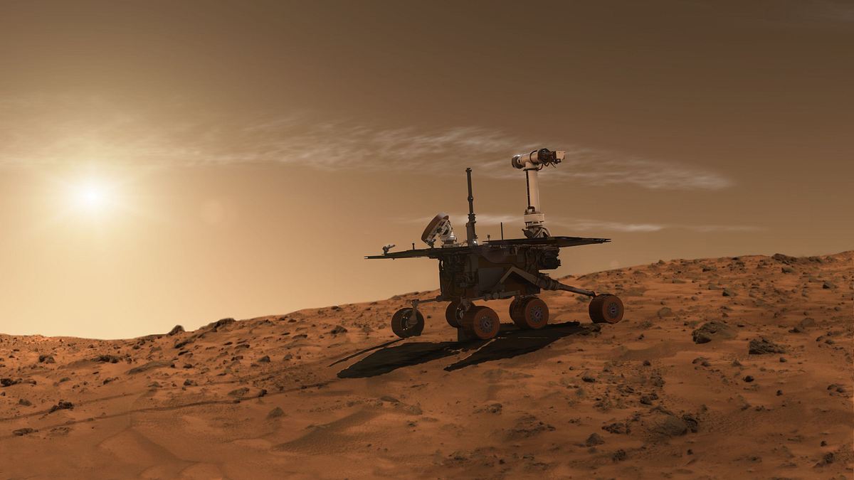 expedition der marsrover: spirit und opportunity