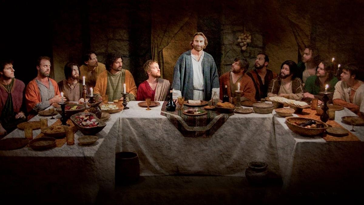 Apostel Petrus und das letzte Abendmahl Apostel Petrus und das letzte Abendmahl