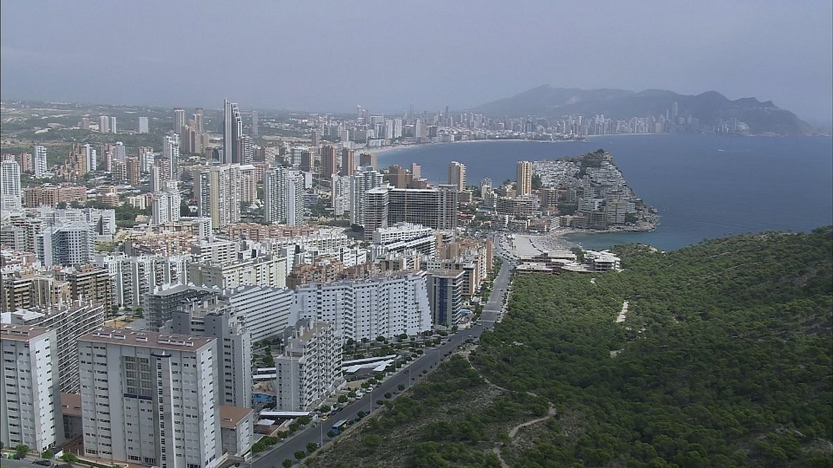 südspanien von oben