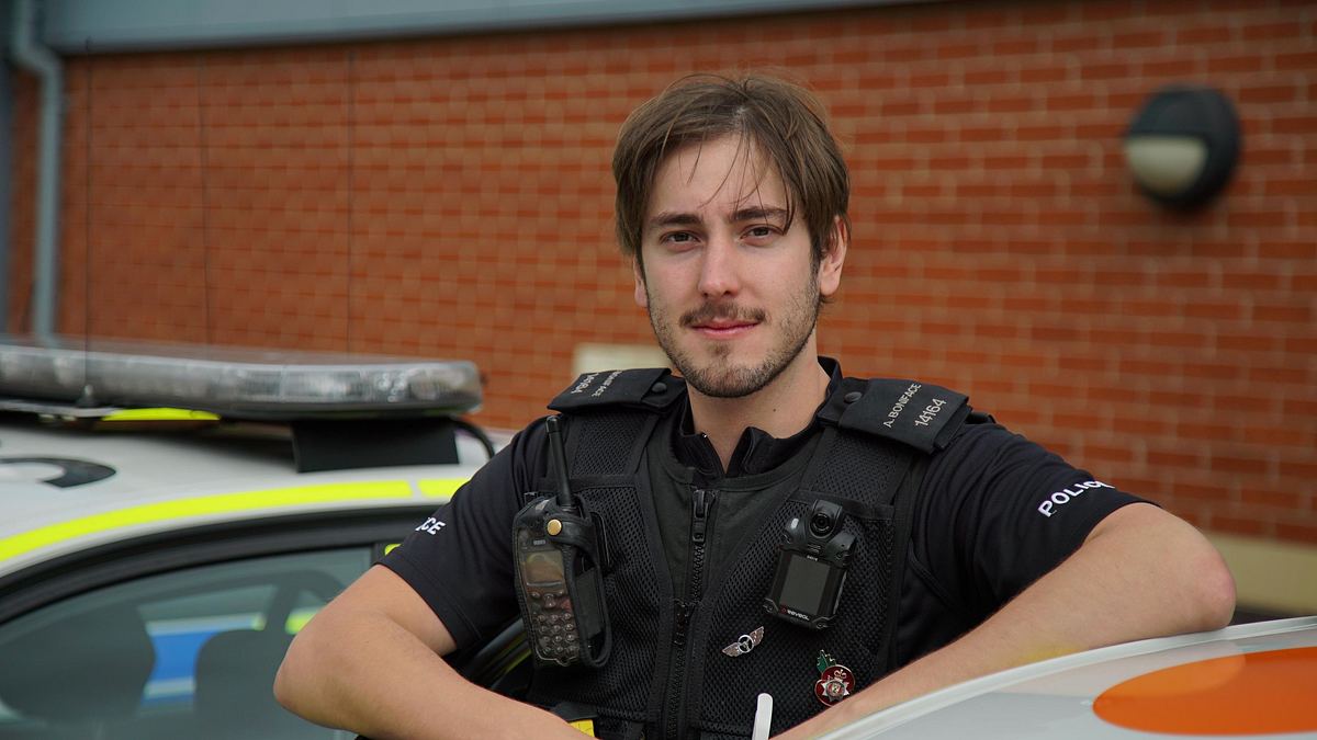 englands straßen-cops
