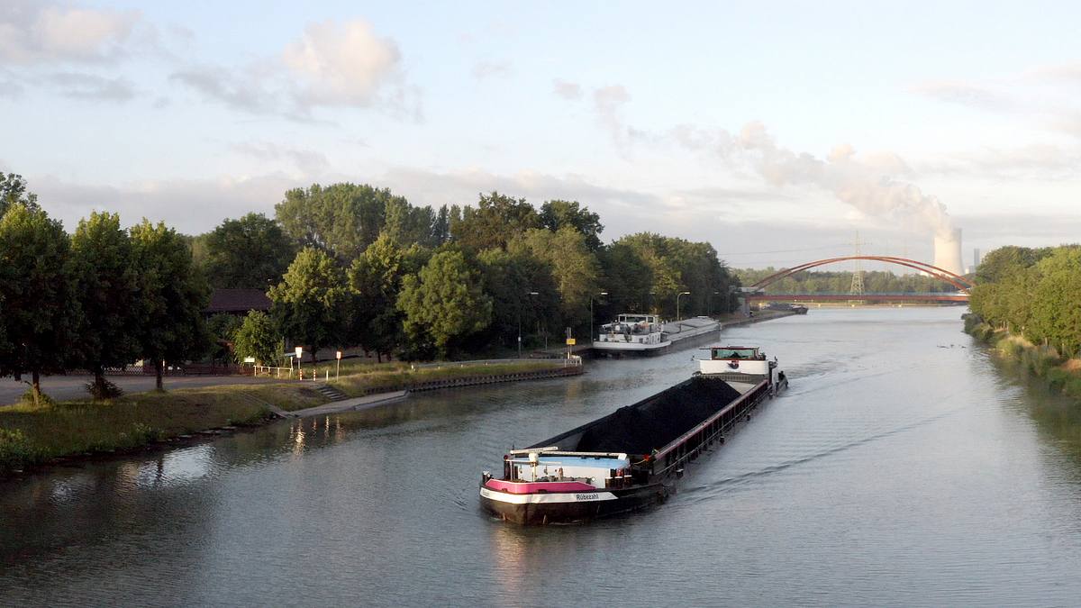 der dortmund-ems-kanal - vom ruhrgebiet zur nordsee