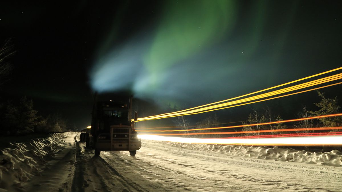 ice road truckers - gefahr auf dem eis