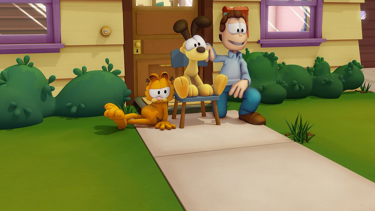the garfield show