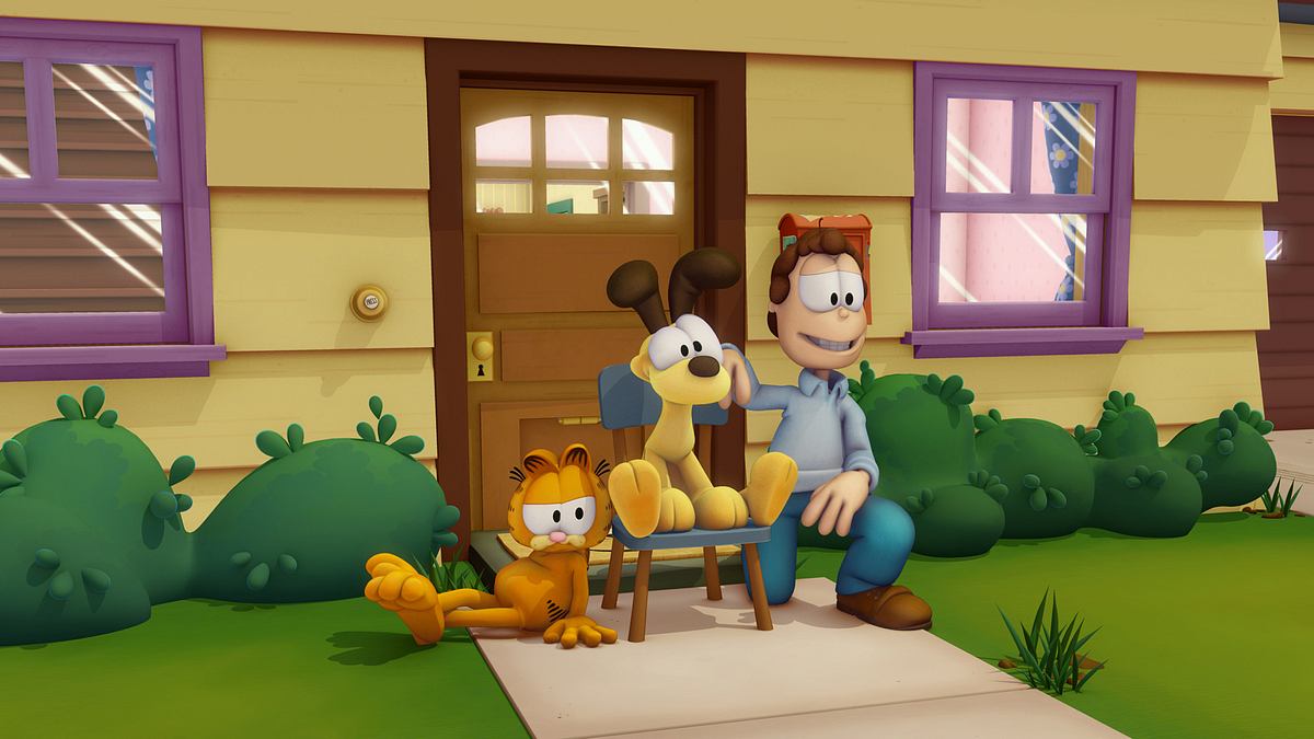 the garfield show