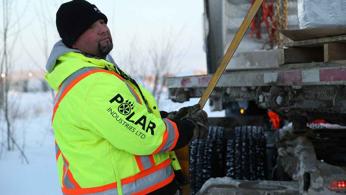 ice road truckers - gefahr auf dem eis