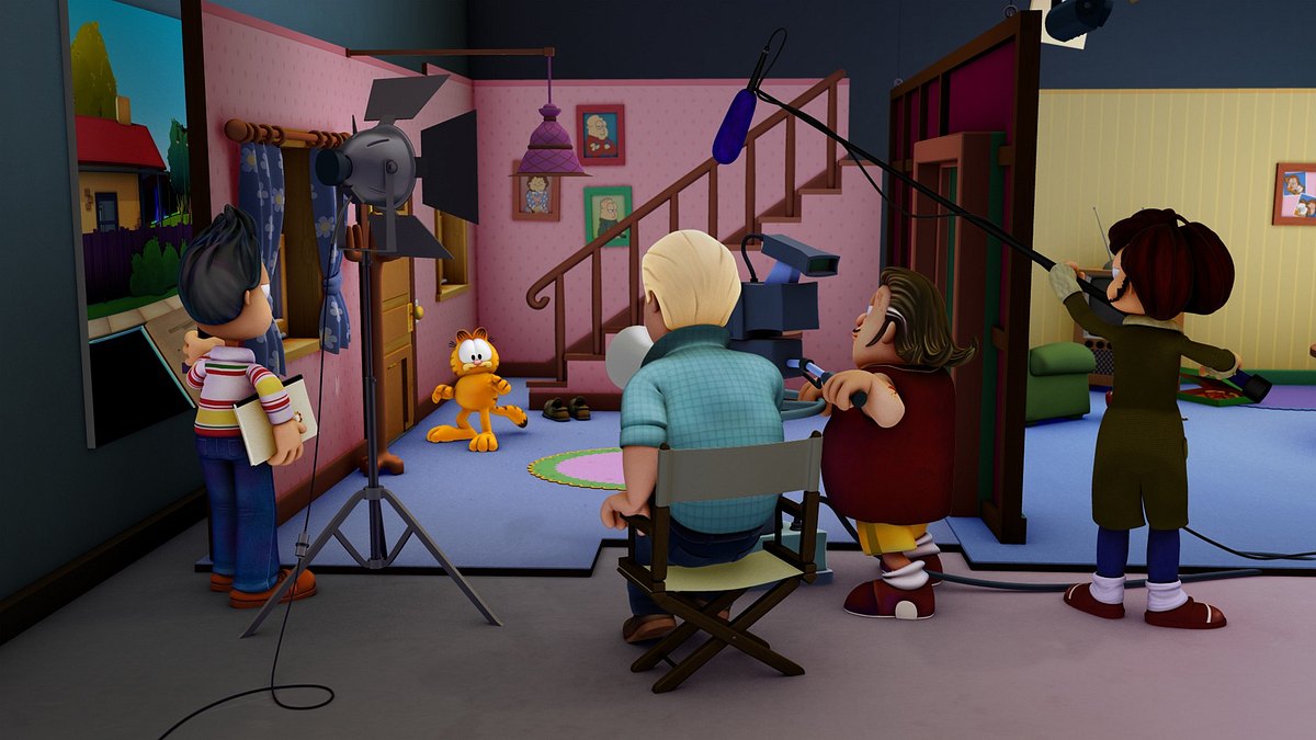 the garfield show