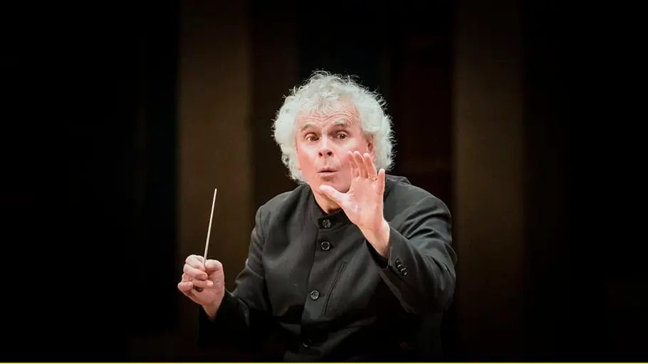 Simon Rattle dirigiert Mahlers Zweite simon rattle dirigiert mahlers zweite