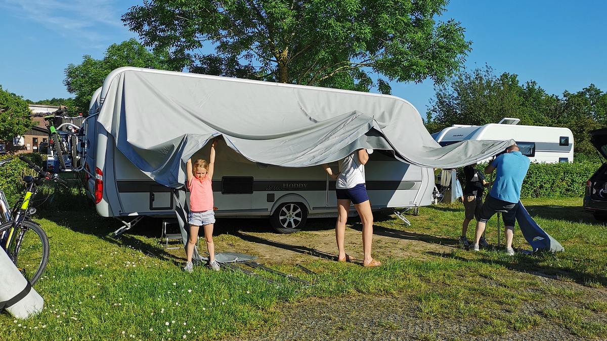 große freiheit wohnmobil - camper legen los