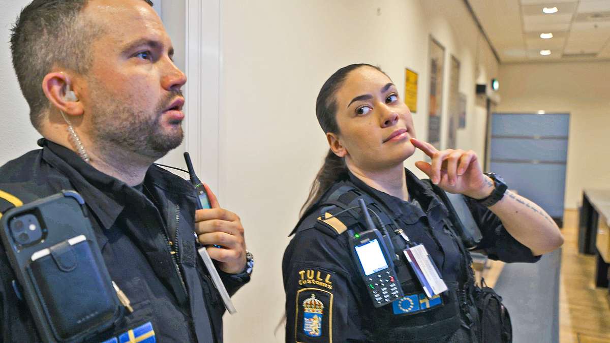 border control: schwedens grenzschützer