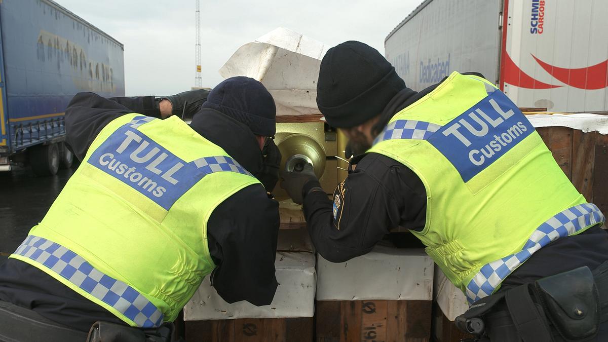 border control: schwedens grenzschützer