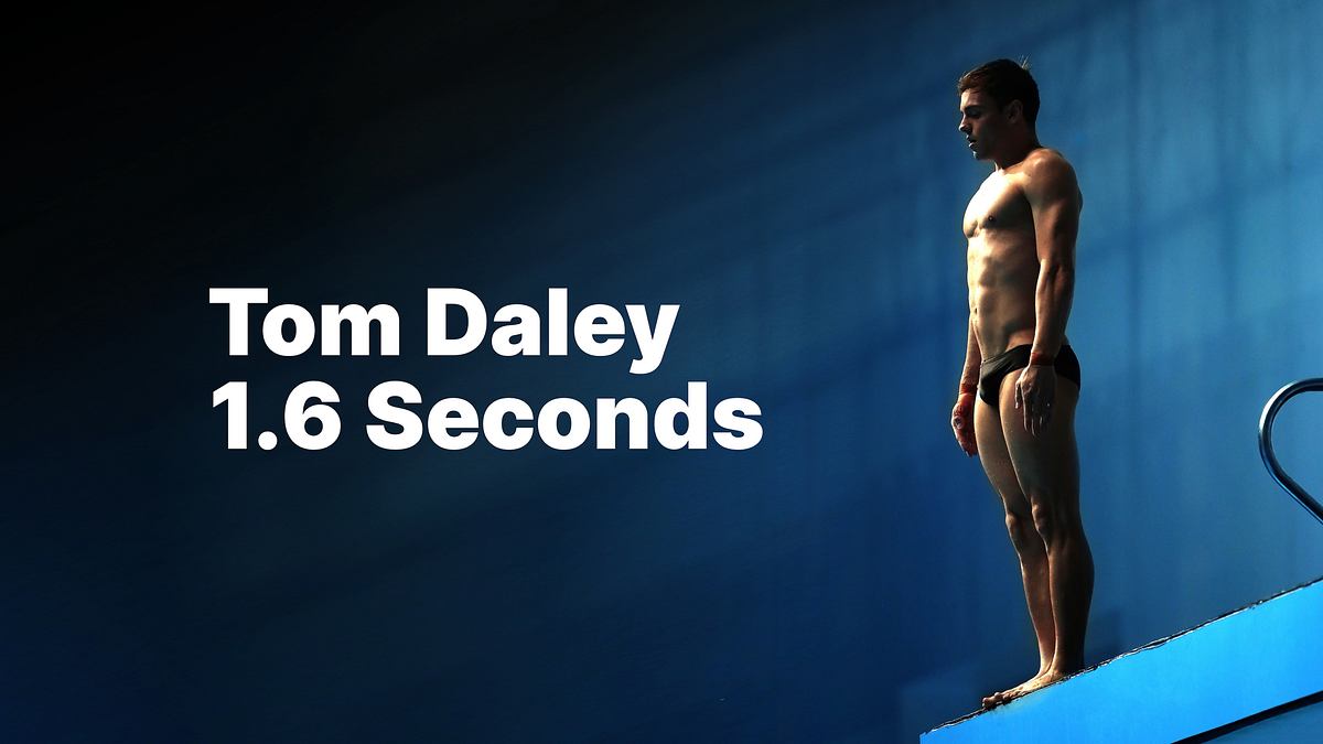 tom daley: 1,6 sekunden