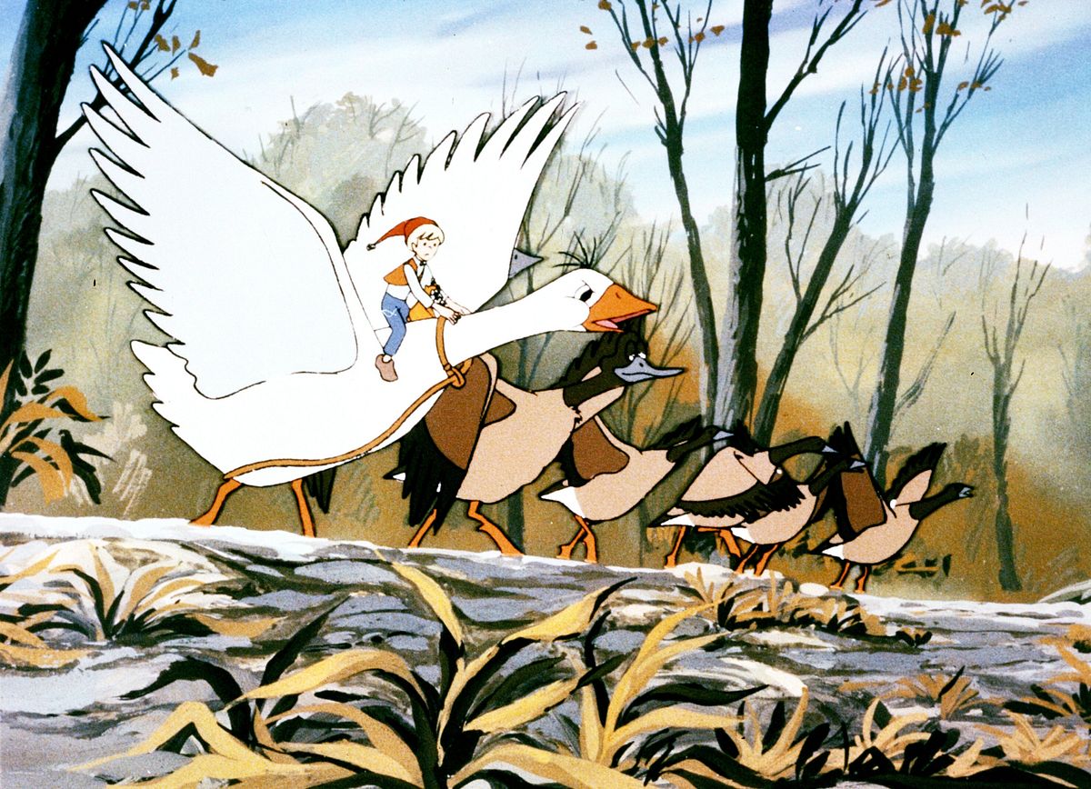 wunderbare reise des kleinen nils holgersson mit den wildgänsen