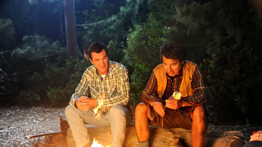 the middle