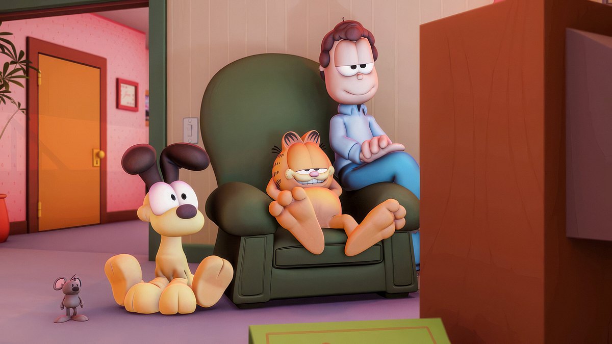 the garfield show