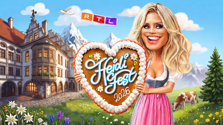 Plakat zum HeidiFest bei RTL Plakat zum HeidiFest bei RTL