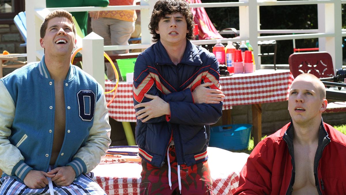 the middle