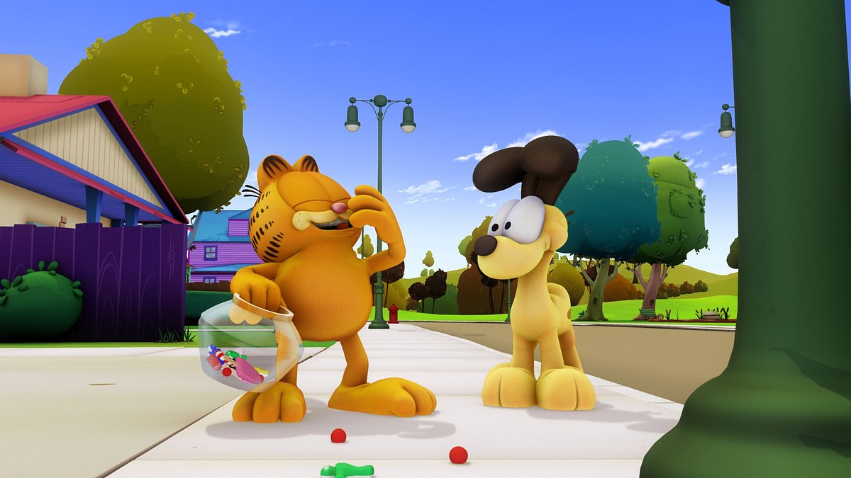 the garfield show